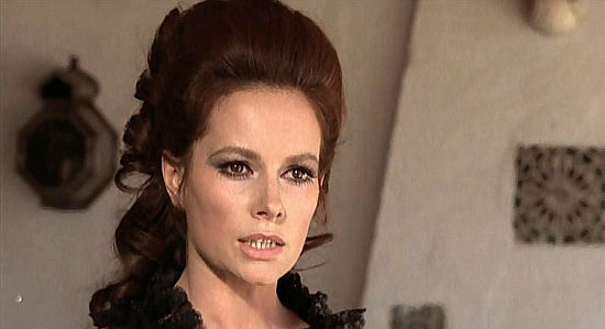 Luciana Paluzzi as Anna Carrasco in The Forgotten Pistolero (1969) 