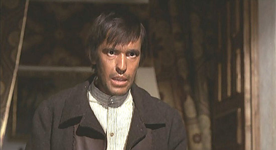 Luciano Rossi as Ignacio, Isabelle's husband in The Forgotten Pistolero (1969)