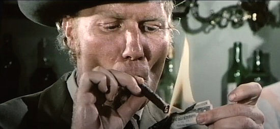 Peter Carsten as Tom Heidgren in Where the Bullets Fly (1972)