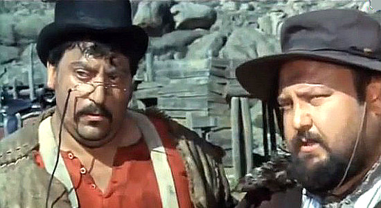 Tito Garcia and Cris Huerta as the Fuller brothers in Sabata the Killer (1970)