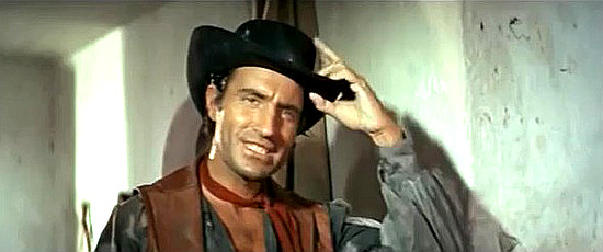 Mariano Vidal Molina (Louis Moran) as Burt Capstan in Fury of the Apaches (1964)