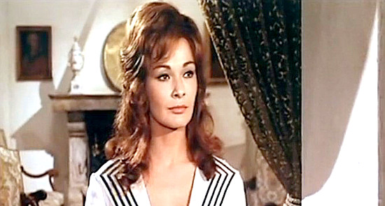Gloria Milland as Beatrice de Larr in A Man and a Colt (1967) 