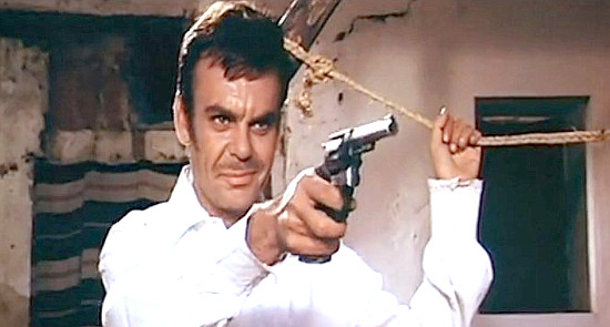Gracian de Larr, Don Carlos's brother in A Man and a Colt (1967)