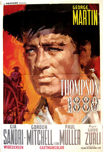 Thompson 1880 (1966) poster 