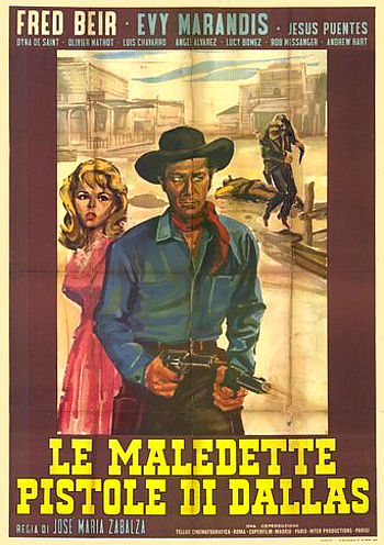 Damned Pistols of Dallas (1964) poster 