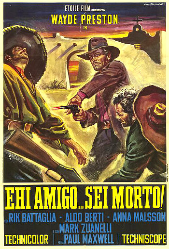 Hey Amigo, You're Dead (1970) poster