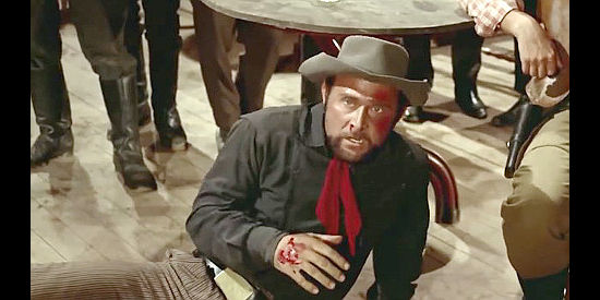 Robert Messina (Bob Messenger) as Zeke in Damned Pistols of Dallas (1964)