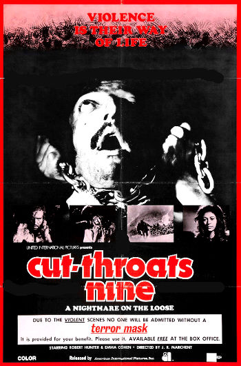 Cut Throats Nine (1972) poster
