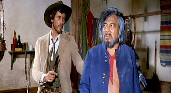 Robert Woods as Roy Koster with George Wang as Warner in Colt in the Hand of the Devil (1973) 