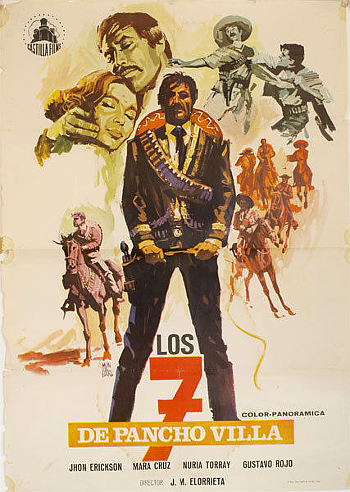 Seven for Pancho Villa (1967) poster 