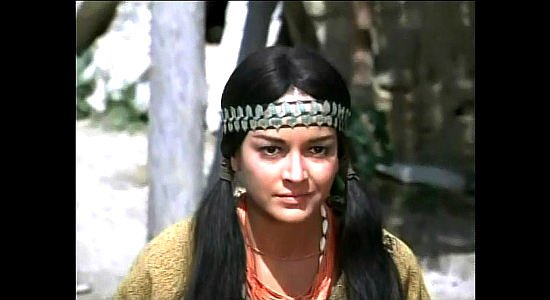 Alejandra Nilo as White Cloud's squaw in The Tal Women (1966)