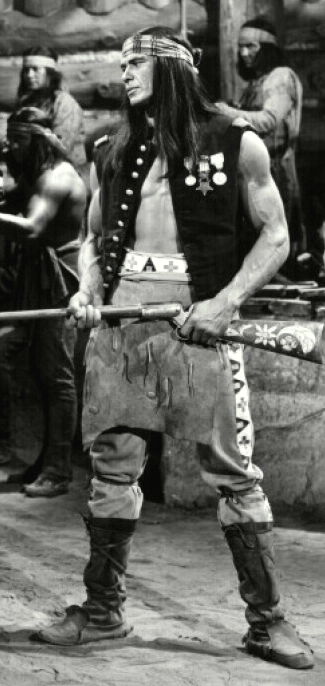 Charles Bronson as Captain Jack in Drum Beat (1954)