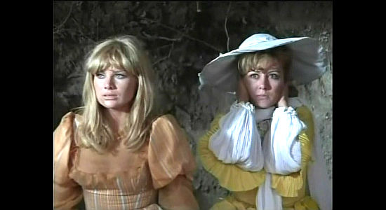 Christa Linder as Bridgette and Maria Mahor as Dorothy in The Tall Women (1966) 