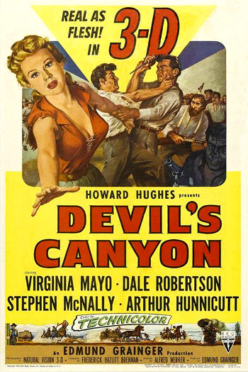 Devil's Canyon (1953) poster 