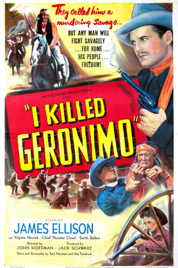 I Killed Geronimo (1950) poster 