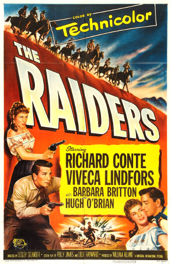 The Raiders (1952) poster