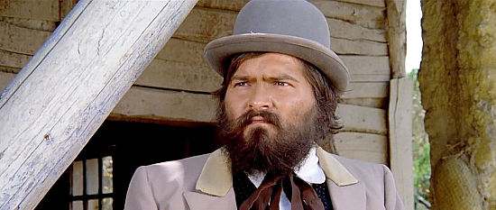 Ivan Greeve as John Darnell, the Ace of Spades in The Executioner of God (1973)