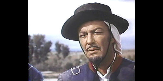 Robert Taylor as Capt. Martin in Savage Pampas (1966) 