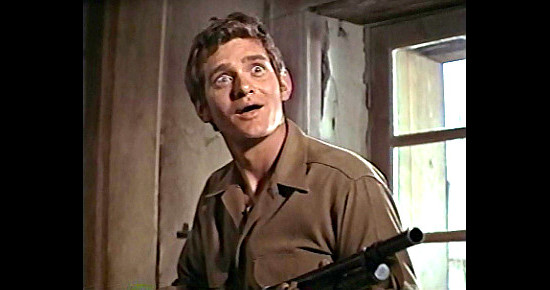 Bo Hopkins as Clarance (Crazy) Lee in The Wild Bunch (1969)