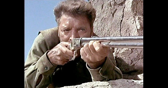 Burt Lancaster as Joe Bass determined to get his furs back in The Scalphunters (1968)