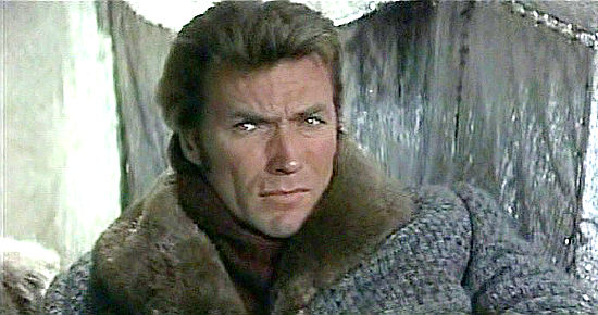 Clint Eastwood as Pardner endurs a cold and lonely winter with Ben Rumson in Paint Your Wagon (1969)