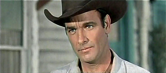 James Best as Scotty Grant, sheriff of Shelby, in The Quick Gun (1964)