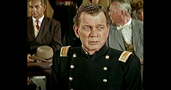 Joseph Cotten as Maj. Reno in The Great Sioux Massacre (1965)