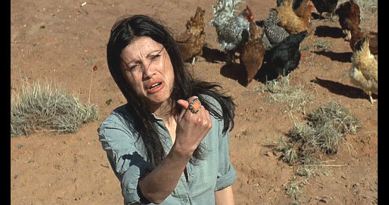 Rita Rogers as the Mexican girl in Showdown (1973)