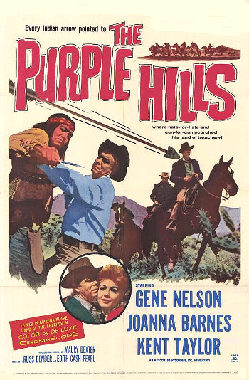 The Purple Hills (1961) poster