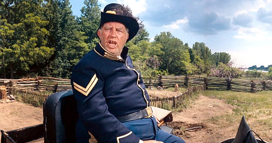 Andy Devine as Cpl Peterson in How the West Was Won (1962)