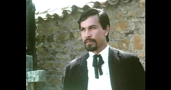 Conrad Parham as Capt. Juan Hernandez in The Proud and the Damned (1972)