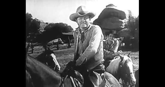 Frank Carpenter as Ringo Pardo, Johnny Rebel's partner in I Killed Wild Bill Hickok (1956)