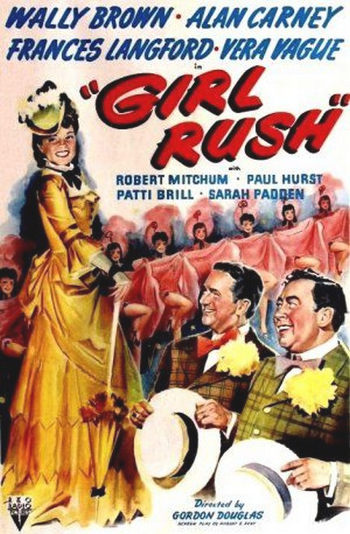 Girl Rush (1944) poster 