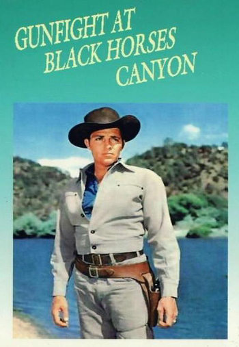 Gunfight at Black Horse Canyon (1962) VHS cover