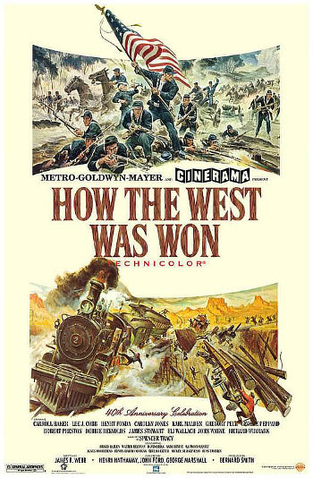 How the West Was Won (1962) poster 