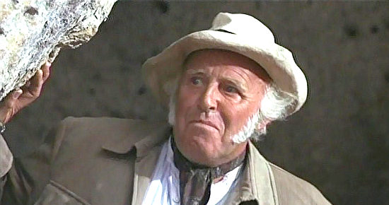 Lawrence Naismith as Professor Bromley in The Valley of Gwangi (1969)