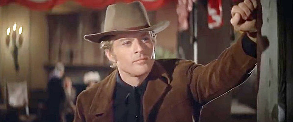 Robert Redford as Deputy Sheriff Cooper in Tell Them WIllie Boy Was Here (1969)
