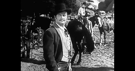 Tom Brown as Wild Bill Hickok in I Killed Wild Bill Hickok (1956)