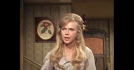 Anne Francis as Leora Garrison in The Intruders (1970) 