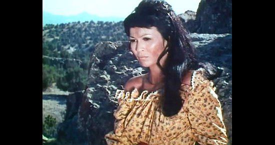 Barbara Luna as Leona in The Gatling Gun (1971)