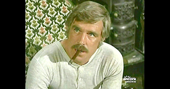 George Peppard as Harker Fleet in One More Train to Rob (1971)