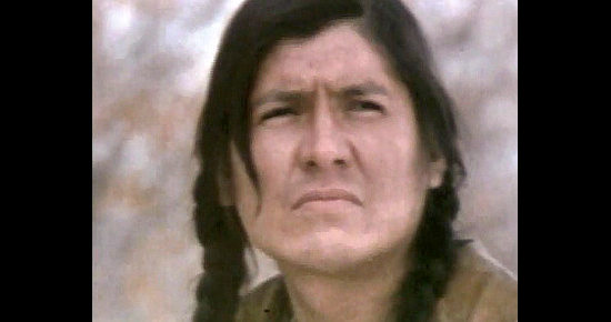 Gordon Tootoosis as Almighty Voice in Dan Candy's Law (1974)