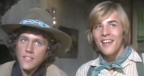 John Ruinstein as Zachariah and Don Johnson as Matthew in Zachariah (1971)