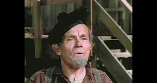 Walter Burke as Tom, the stableman, in The Over the Hill Gang Rides Again (1970)