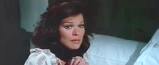 Mirta Miller as Morelia, the gypsy girl, in Get Mean (1975)
