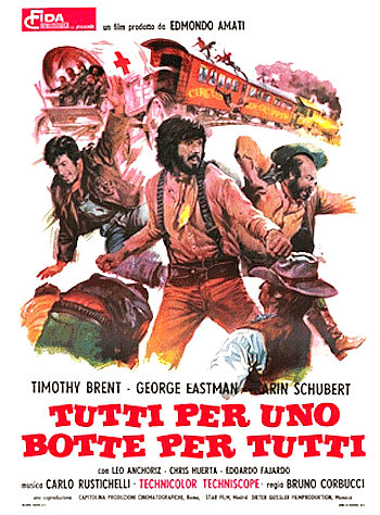 Three Musketeers of the West (1973) poster 