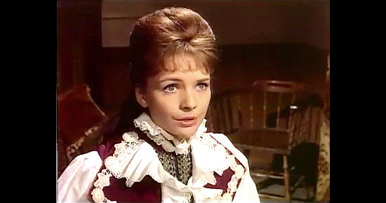 Barbara Frey as Rona Barnett, the rich rancher's daughter in Stranger in Sacramento (1965)