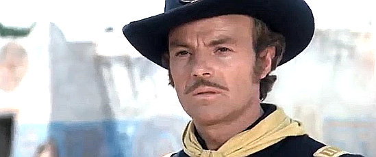 Manuel Gallardo as Captain Barton in Here We Go Again, Providenza (1973)
