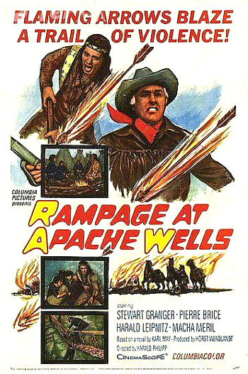 Rampage at Apache Wells (1965) poster