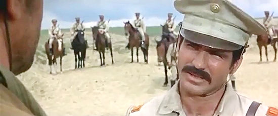 Giovanni Cianfriglia (Ken Wood) as Ramirez, commander of the regulars in Killer Kid (1967)